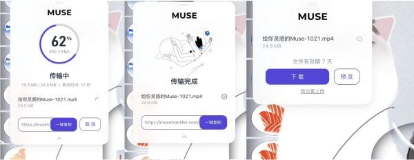 MuseTransfer 大文件传输插件 v1.0.0 官方版下载