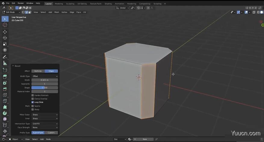 Blender轻松切割Ngon面建模工具 Face Cutter V1.5.0 免费版