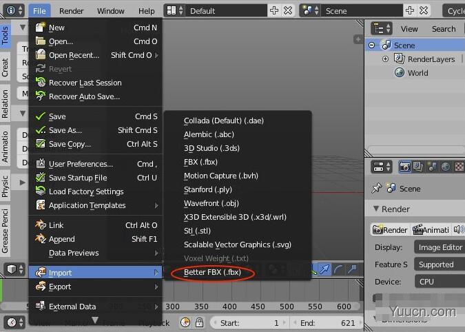 FBX模型导入导出工具 Better FBX Importer & Exporter v4.2.1 For Blender 2.8+ 免费版