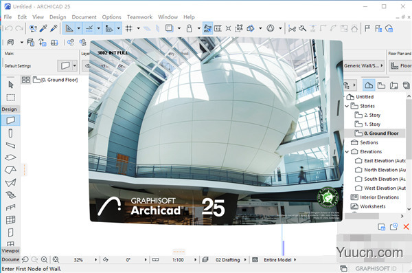 三维建筑软件GraphiSoft Archicad 25 v25.0.0.3002 中文破解版(附安装使用教程)