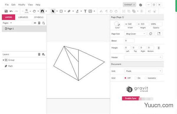 Gravit Designer 转化矢量图软件 v3.5.58 绿色便携免费版