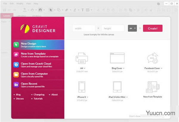 Gravit Designer 转化矢量图软件 v3.5.58 绿色便携免费版