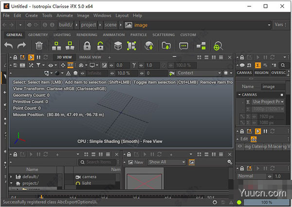 动画渲染软件isotropix clarisse ifx 5.0 破解安装版(附安装教程)