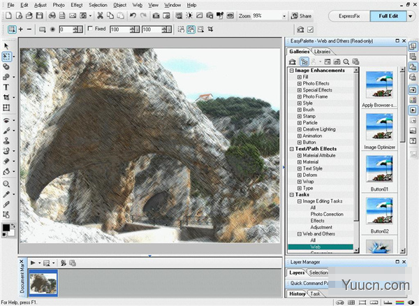 Ulead Photoimpact7图像编辑工具 v10.0 中文破解版