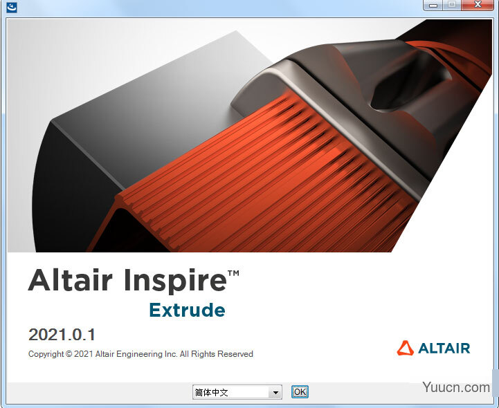 仿真软件altair inspire extrude v2021.0.1 中文破解版 64位