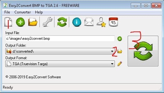 Easy2Convert BMP to TGA(BMP转TGA工具) v2.7 官方版