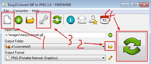 Easy2Convert GIF to PNG(GIF转PNG工具) v2.9 官方版