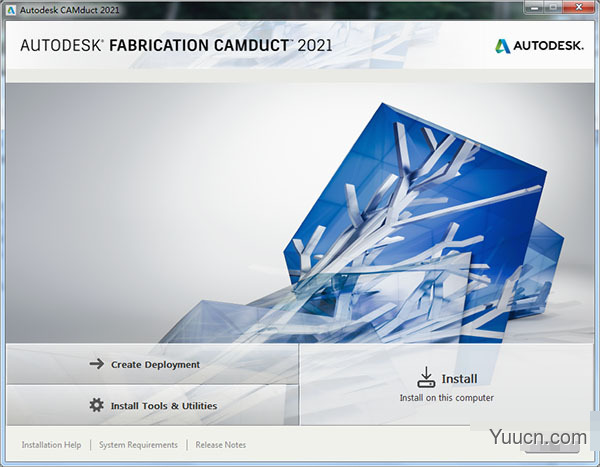 风管设计类软件 Autodesk Fabrication CAMduct 2021 安装版