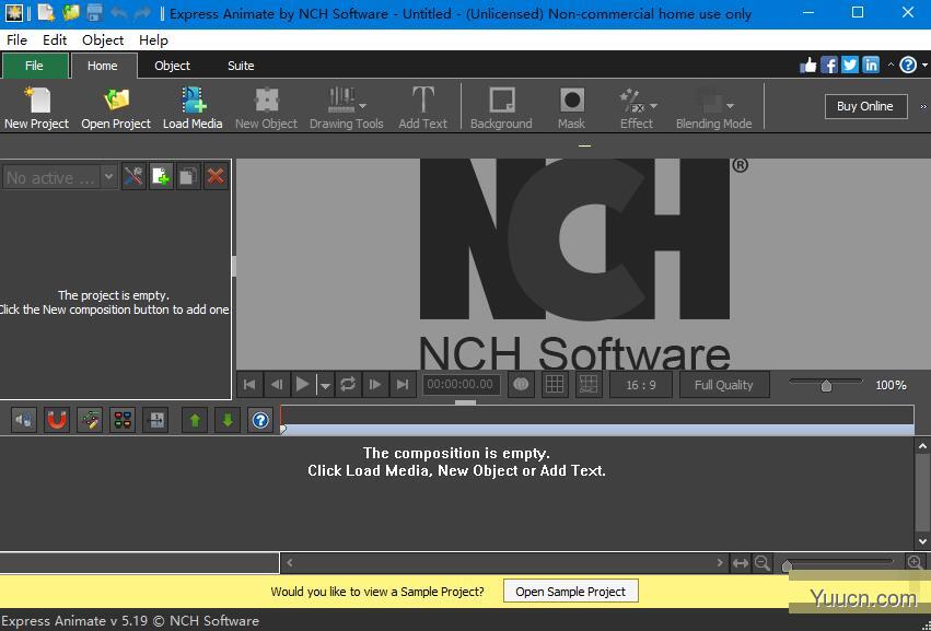 NCH Express Animate(动画制作软件) v5.19 特别安装版(附激活教程)