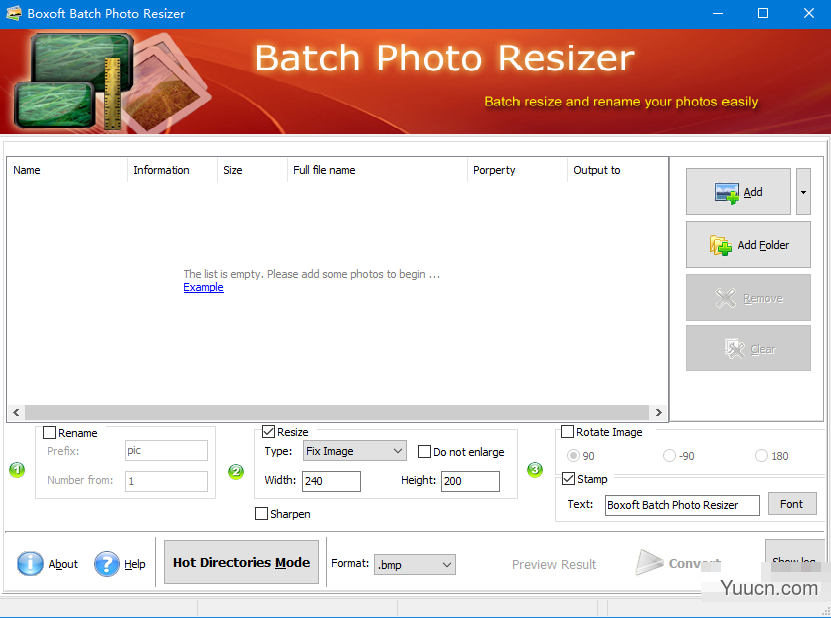 Boxoft Batch Photo Resizer(图像处理软件) v1.3 官方版