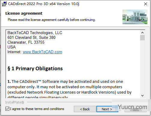 CAD制图软件BackToCAD CADdirect 2022 v10.1a 英文激活版 64位