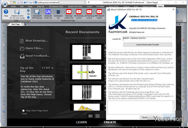 CAD制图软件BackToCAD CADdirect 2022 v10.1a 英文激活版 64位