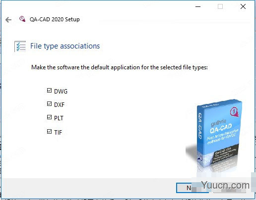 Guthrie QA-CAD(CAD绘图修订管理软件) v2020 A.60 最新安装版(附安装教程)