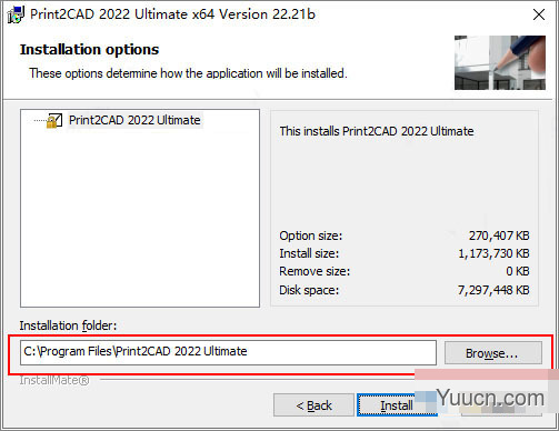 BackToCAD Print2CAD2022 v2.21 破解免费版(附安装教程+破解文件) 64位