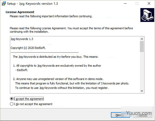 EedSoft Jpg Keywords v1.5.0 破解安装版(附安装教程)