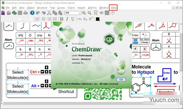 ChemDraw pro20化学绘图软件 v20.0.0.41 破解免费版(免激活码)