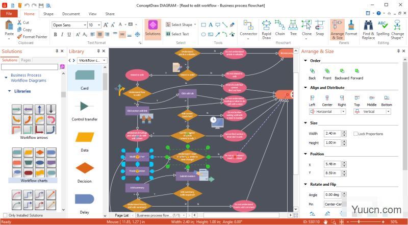 ConceptDraw Office流程图/思维导图/项目管理 7.0.0.0 x64 英文破解版