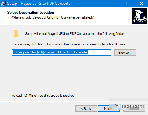 VaySoft JPG to PDF Converter(JPG转PDF工具) v2.23 官方版