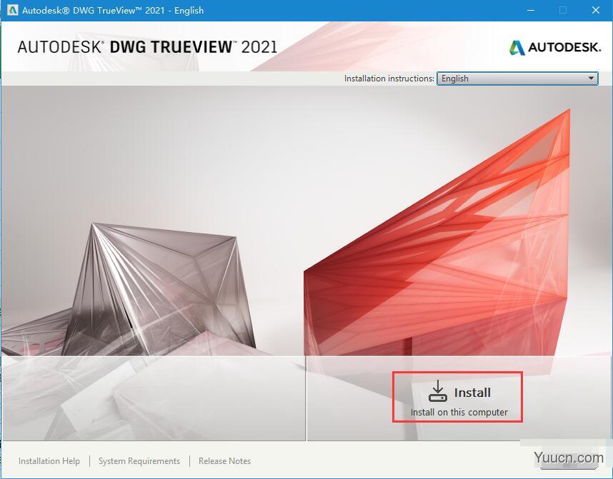 CAD看图软件Autodesk DWG Trueview 2021 官方免费安装版(附使用教程) 64位