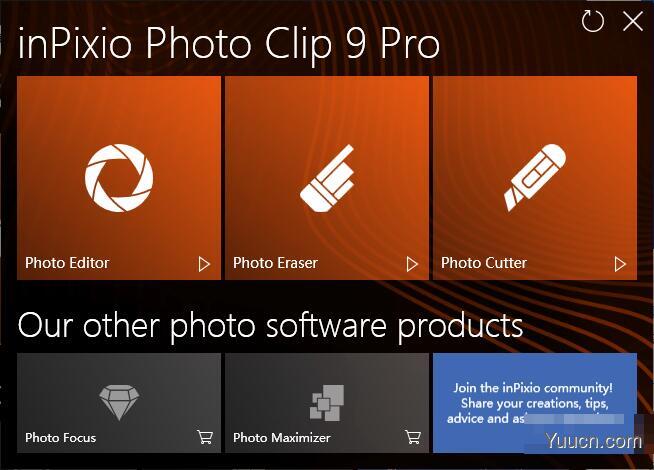 InPixio Photo Clip 9(后期图像处理) v9.0.1 特别安装版(附激活教程)