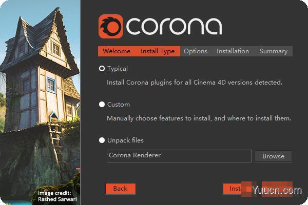 渲染器插件Corona Renderer 6 for Cinema 4D R14-S24 正式汉化版(附破解教程)