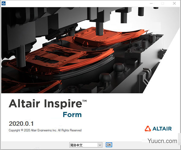 Altair Inspire Form 2020 中文安装特别版(附安装教程) 64位