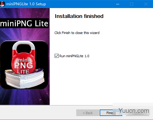 mini PNG Lite(PNG图片压缩软件) v1.0 官方版