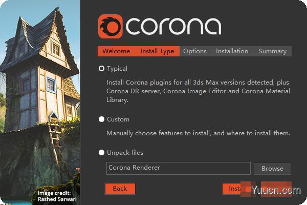 渲染器Corona Renderer 6.2 for 3ds max2014-2021 完整汉化版(附安装教程+补丁)