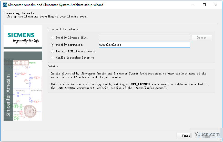 Siemens Simcenter Amesim 2019.2 免费特别版(附激活文件+许可教程)