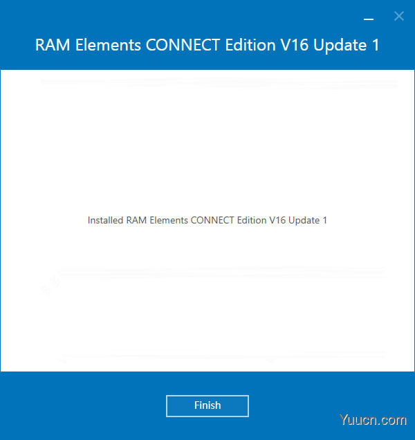 RAM Elements CONNECT Edition V16 Update 1 正式安装版(附安装教程)