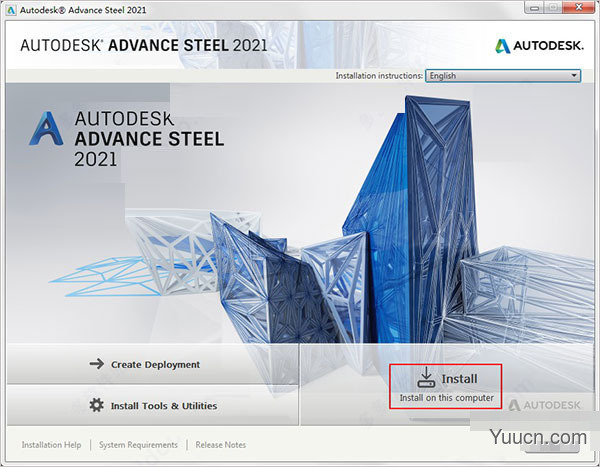 Autodesk Advance Steel 2021 安装免费版(附安装教程) 64位