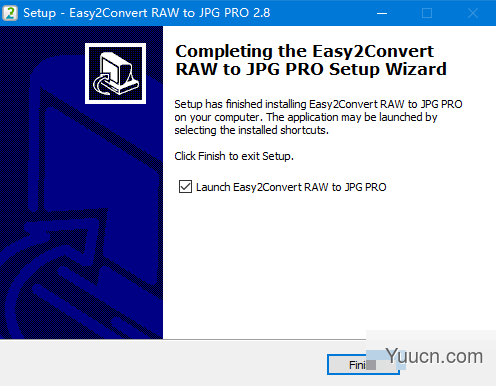 Easy2Convert RAW to JPG PRO(图片转换工具) 2.8 免费安装版