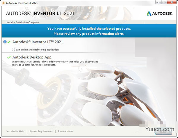 autodesk inventor lt 2021 64位 简体中文安装版(附安装教程)