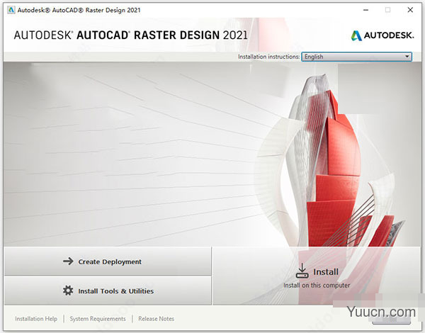 Autodesk AutoCAD Raster Design 2021 64位 中文安装版(附安装教程)