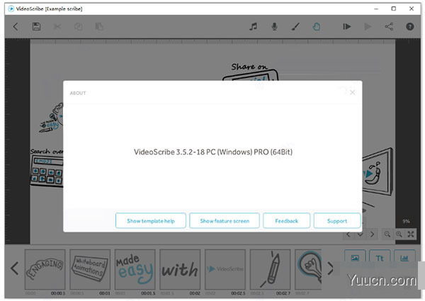 videoscribe pro(手绘动画制作软件) v3.5.2 激活特别版(附激活文件+激活教程) 64位