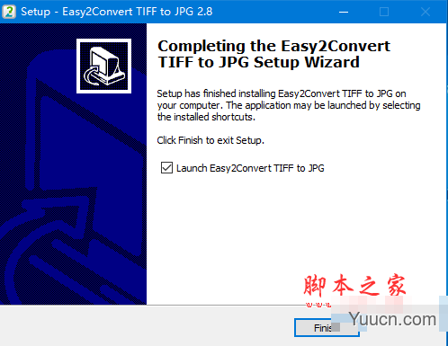 Easy2Convert TIFF to JPG(图片格式转换工具) v2.8 免费安装版