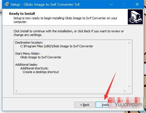 Okdo Image to Swf Converterr(图片转SWF工具) V5.8 免费安装版