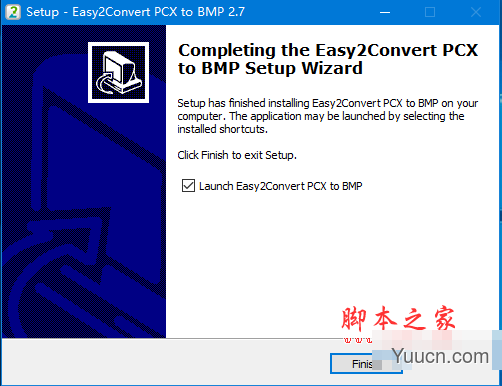 Easy2Convert PCX to BMP(图片转换工具) v2.7 免费安装版