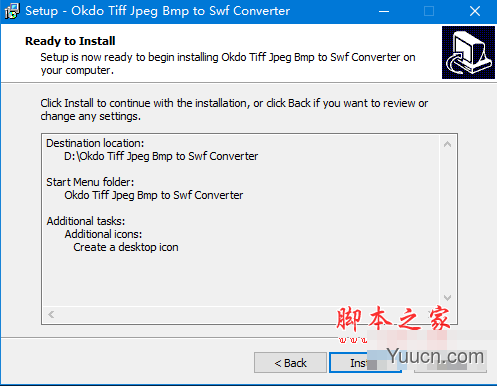 Okdo Tiff Jpeg Bmp to Swf Converter(RAW转TIFF工具) v5.6 免费安装版