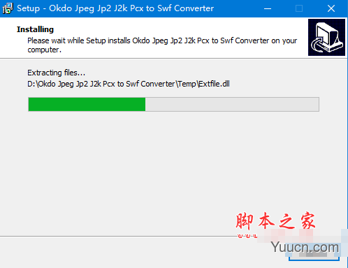 Okdo Jpeg Jp2 J2k Pcx to Swf Converter(图片转换工具) v5.6 免费安装版