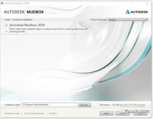 Autodesk Mudbox 2020 64位最新正式版(附序列号+安装教程)