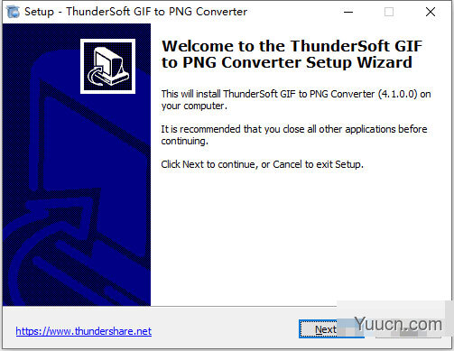 GIF转PNG软件ThunderSoft GIF to PNG Converter v2.7.0 官方安装版