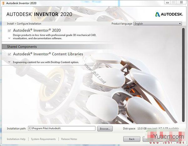 autodesk inventor 2020 英文正式版(附安装教程+序列号) 64位