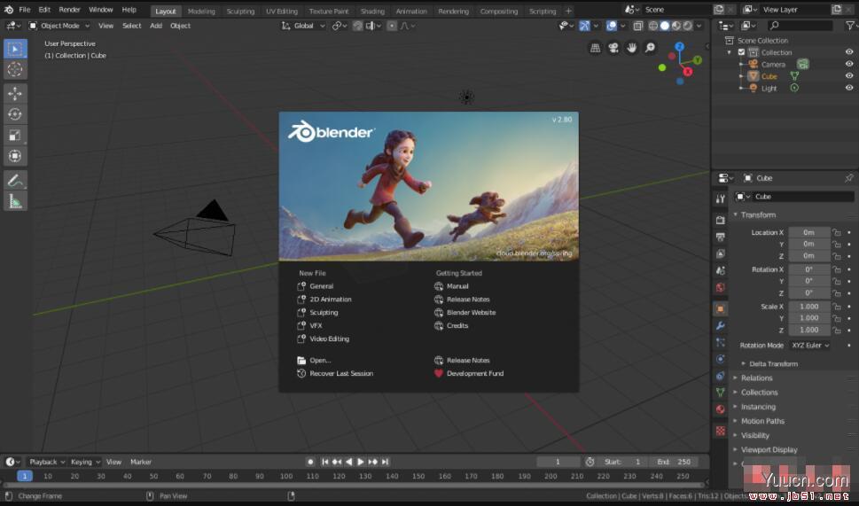 三维建模软件Blender 3.0.0 中文免费绿色便携版 win64位