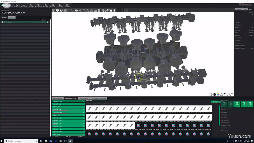 VRSquared Meshmatic Pro(3D引擎优化软件) Build 1105 注册版(附激活补丁)