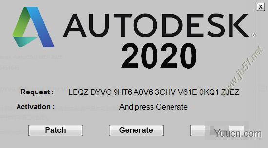 Autodesk 2020 KeyGen 通用注册机(AutoCAD/3DSMax) 附使用教程