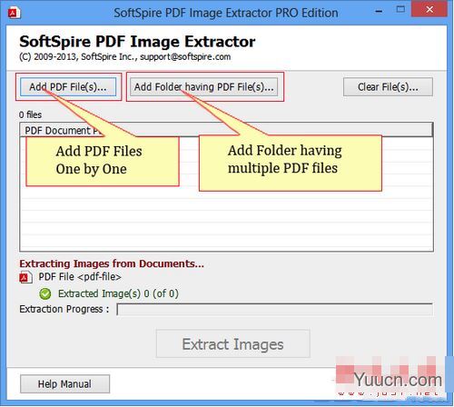 SoftSpire PDF Image Extractor(PDF图片提取工具) v1.3.0.0 免费安装版