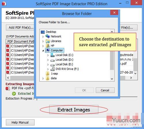 SoftSpire PDF Image Extractor(PDF图片提取工具) v1.3.0.0 免费安装版