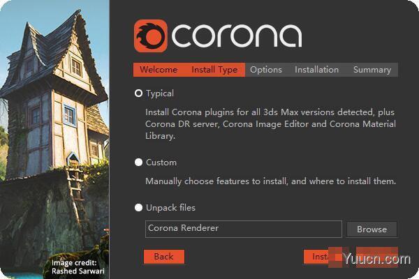 Corona Renderer 5 for 3ds max2013-2020 汉化补丁+通用补丁 免费版