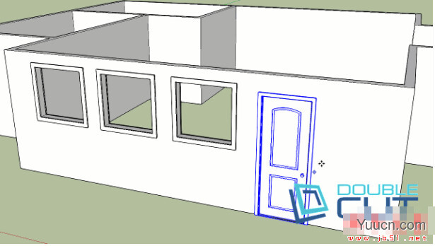 门窗双面开洞复制插件Double-Cut v1.1.3 for Sketchup 2019-2021 免费破解版